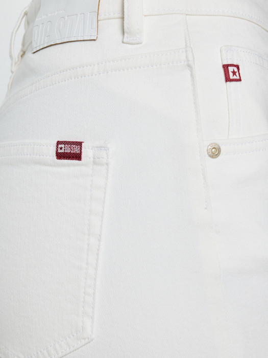 Rovné džínsy z bavlneného denimu AVRIL CROPPED 818